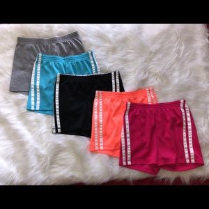 Faded Glory Shorts, 5 Pack Bundle, M(7-8), Girls